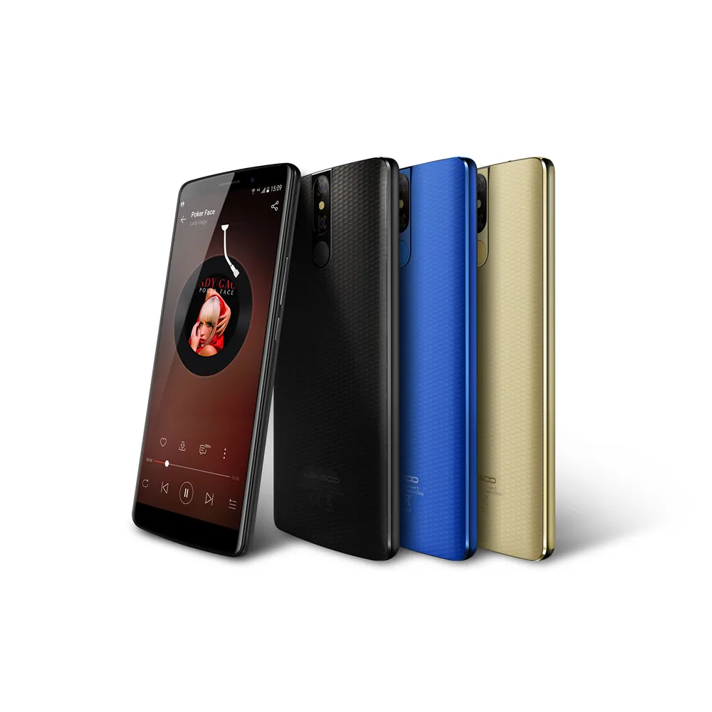 Смартфон LEAGOO POWER 5 Dual LTE 4G, 6 ГБ+ 64 ГБ, две камеры 13 МП, 7000 мАч, для распознавания лица, отпечатков пальцев, 5,99 дюймов, Android 8,1, мобильный телефон