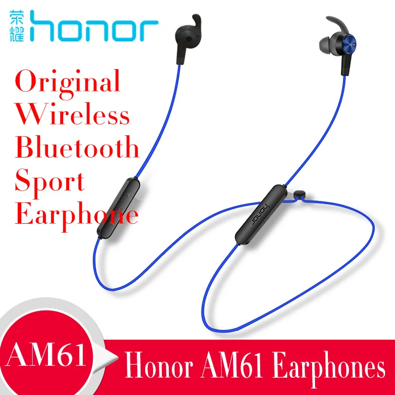 huawei honor AM61 huawei Sport IPX5 Водонепроницаемый BT4.1 Музыкальный Микрофон управление беспроводные наушники для Android IOS