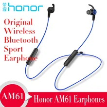 huawei honor AM61 huawei Sport IPX5 Водонепроницаемый BT4.1 Музыкальный Микрофон управление беспроводные наушники для Android IOS