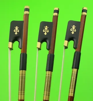

3pcs New high quality Brazilwood Cello Bows 4/4 full size Ebony frog