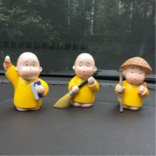 Аксессуары для украшения автомобиля, автомобильные интерьеры, монах, аксессуары для украшения автомобиля, маленький монах