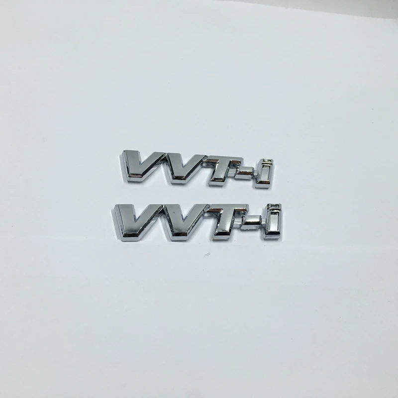 2 шт. для Toyota Corolla Ralink VVT i vvti Chrome ABS логотип стикер боковая эмблема значок|badge reels with