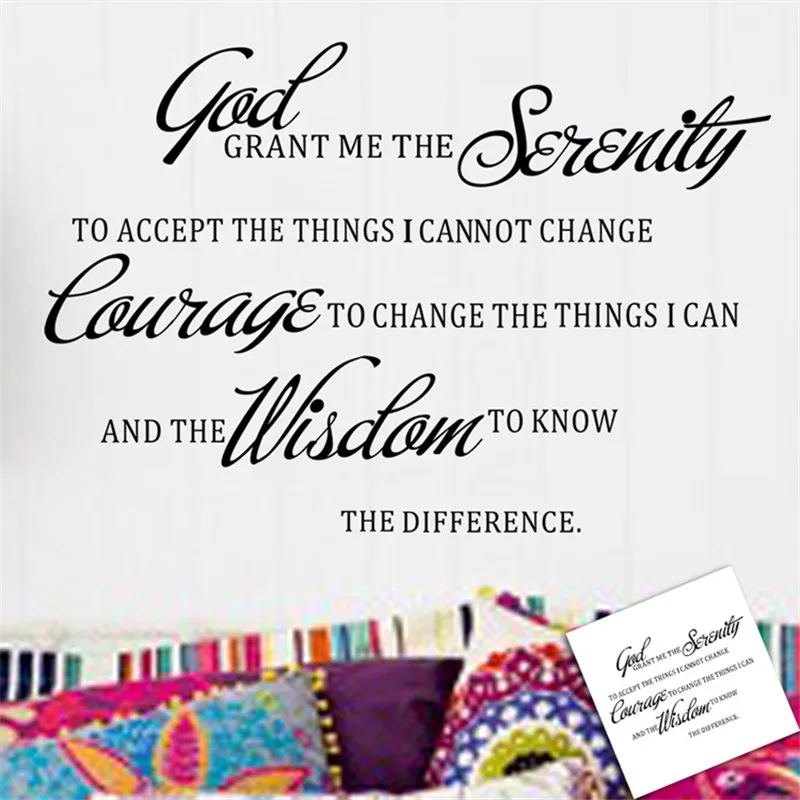 Serenity Prayer Wall Decor prayer wall decor promotion-shop for promotional prayer wall decor Serenity Prayer Wall Decor prayer wall decor promotion-shop for promotional prayer wall decor