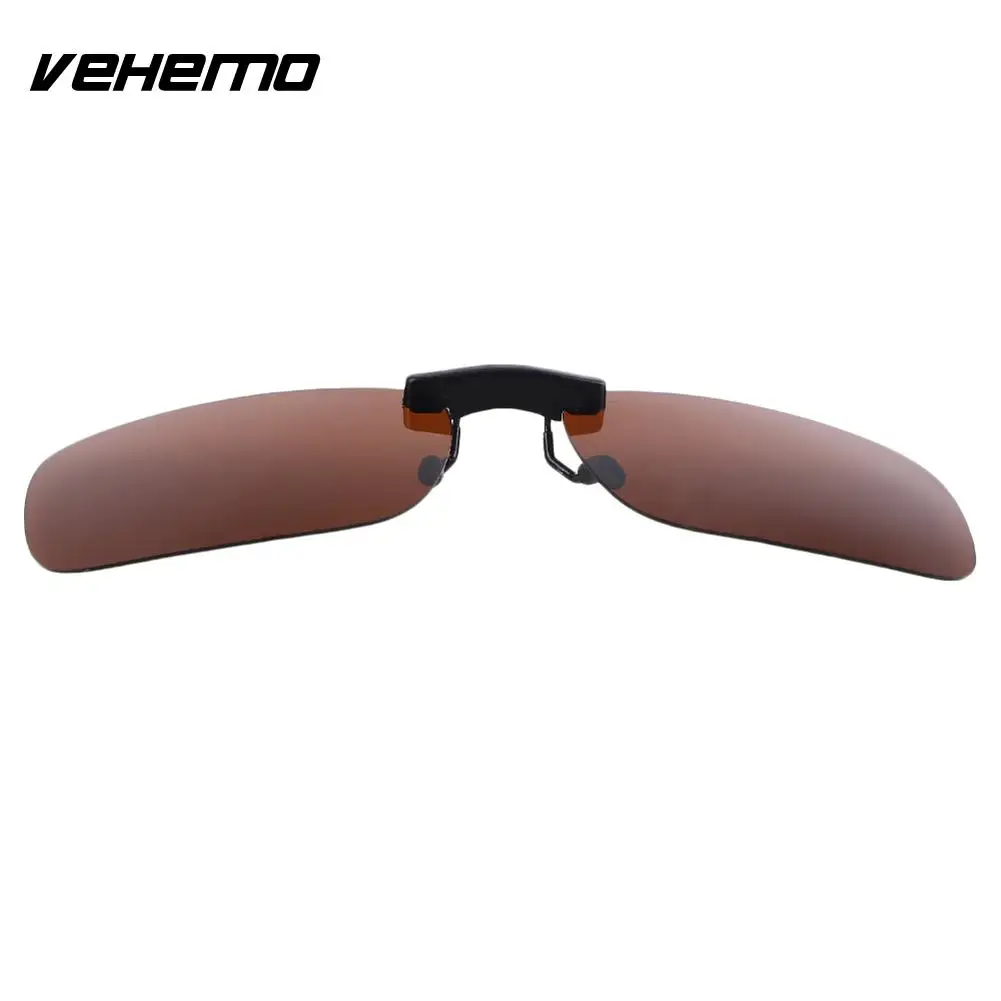 Vehemo замена Поляризованные линзы флип для солнцезащитных очков UV400 Солнцезащитные очки вождения - Цвет: Polarizing yellow g