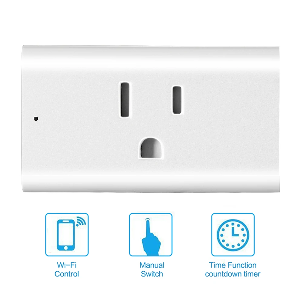 Умная розетка с таймером 1800 Вт 15 А 1/2/3 шт.|controle wifi|controller controlcontroller wireless |