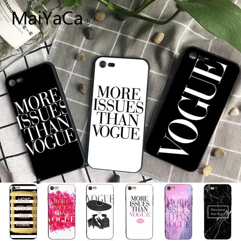 

MaiYaCa For iphone 7 6 X Case Brand New More Issues than Vogue Phone Case for iPhone 11 Pro Max 8 7 6 6S Plus X 5 5S SE 5C Case