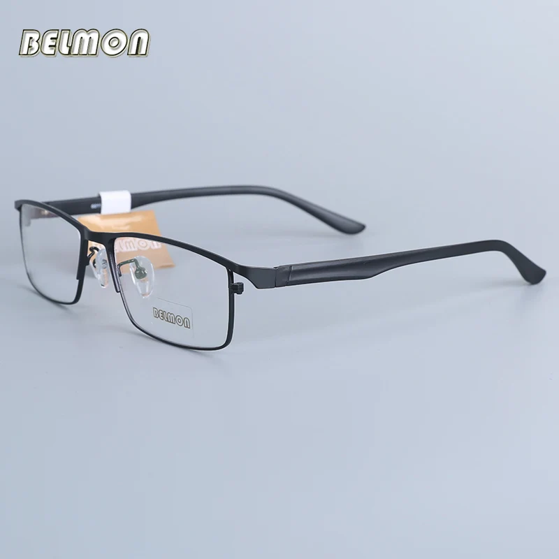 Belmon, оправа для очков, очки для мужчин, умник, компьютер, оптические очки по рецепту, оправа для мужских очков, прозрачные линзы, очки 6611