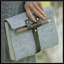 Фетровая ручная работа Ретро креативная канцелярская книга-блокнот дневник записная книжка поставляется с ручкой и pcncil чехол можно настроить имя