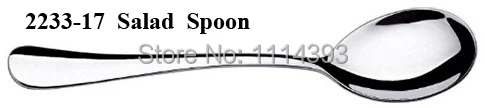 2233-16-17 салат из нержавеющей стали Зеркало/САЛАТ SPOON/салат Вилы/Столовые приборы/столовые приборы /Посуда