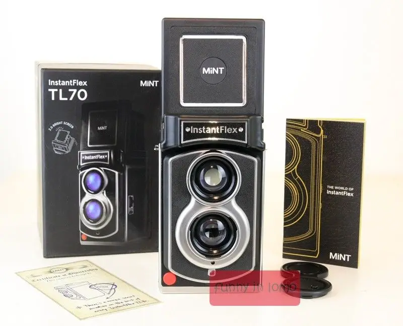 MiNT TL70 2,0 Flex двойной объектив мгновенной камеры использования Fujifilm instax+ мини-пленка