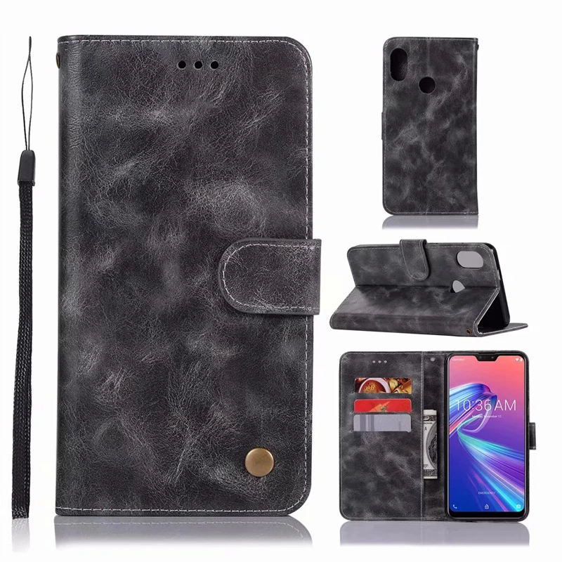 

for Asus Zenfone Max Pro M2 ZB631KL Case Flip Luxury PU Leather Cover Phone Case for ASUS Max Pro M2 ZB631KL ZB631KL Case