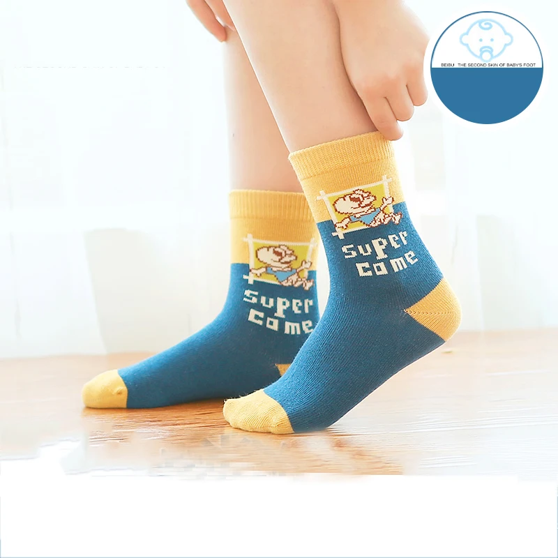 Mustache Bamboo Baby Socks Unisex Sock 3 12 Years Old Pantunfa Sokken