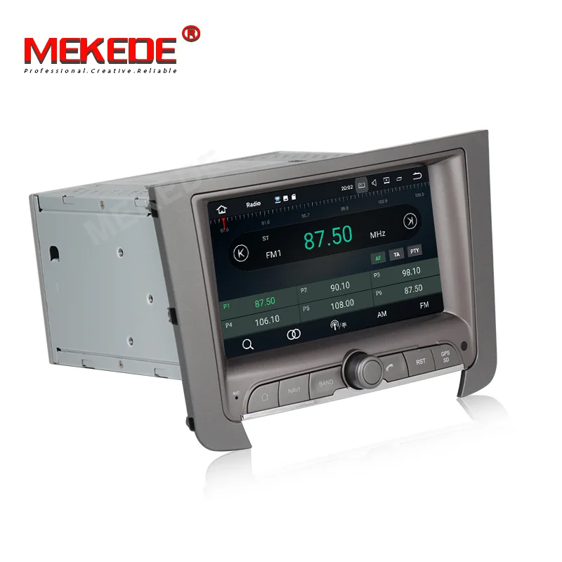 Top 7" 2 Din Android 9.0 Car Radio For SsangYong REXTON 2014 Deckless Car Audio Multimedia Car Stereo DVD Mirror link 1024*600 3