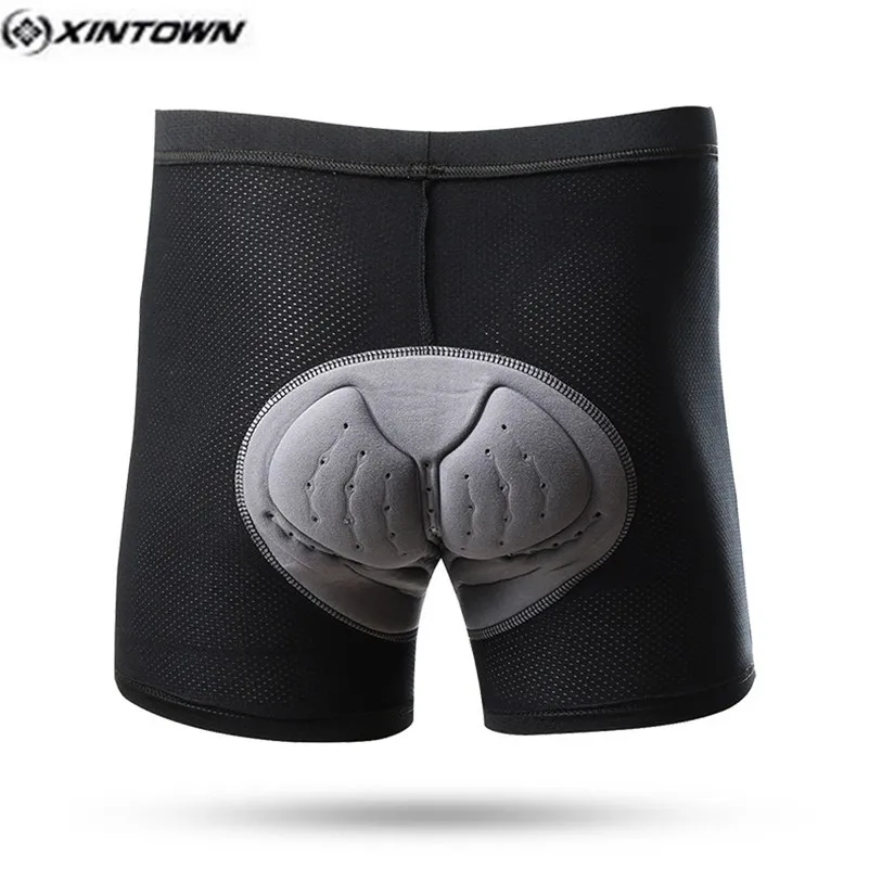 

XINTOWN Pro Bike Bicycle underwear Shorts Black MTB Cycling Clothing Men Women Grey silicone Padded shorts Bike wear
