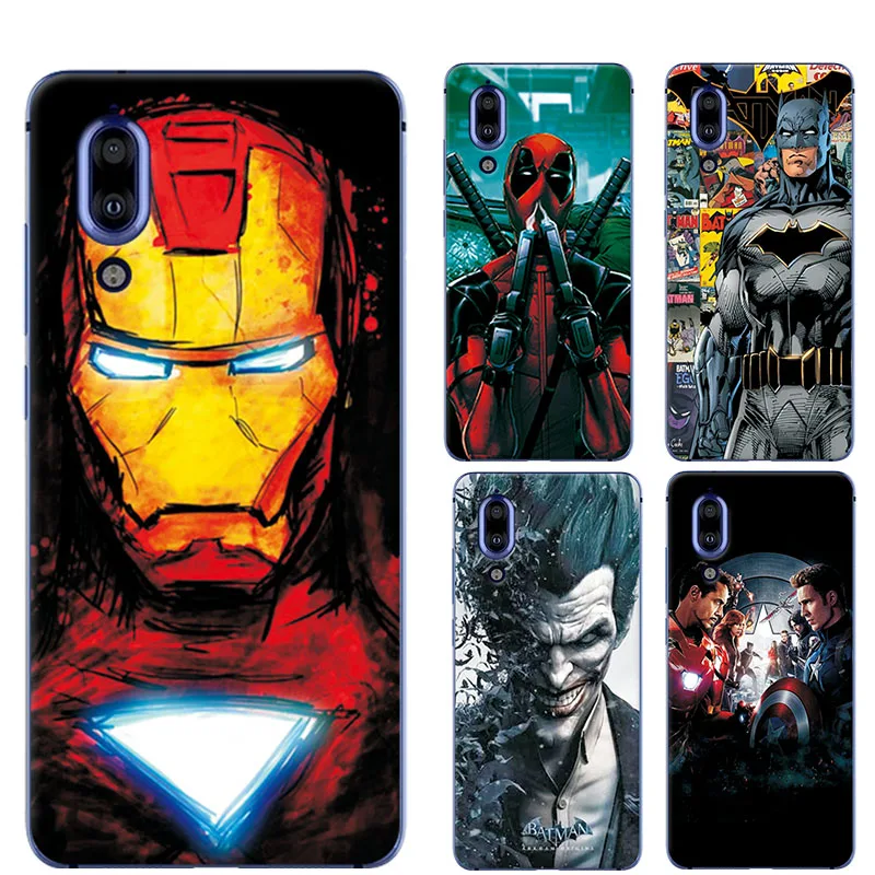 

Charming Painted Case Cover For Sharp Aquos S2 Marvel Avengers Captain America Funda For Sharp Aquos S2 Funda Capa 5.5'''