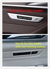 1pcs ABS Matte Interior Car Seat Memory Cover Trim For BMW 6 Series Gran Turismo G32 2017 2018