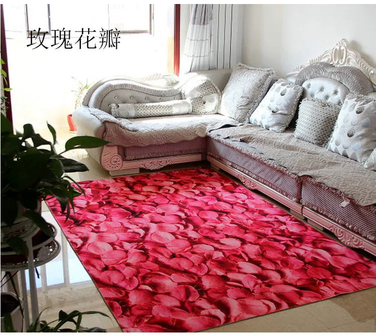 3D Творческий цветок дверь коврики завод ковры коврики для прихожей Спальня Гостиная Чай Таблица розового ковры Кухня Ванная комната полас, изготовленные на заказ