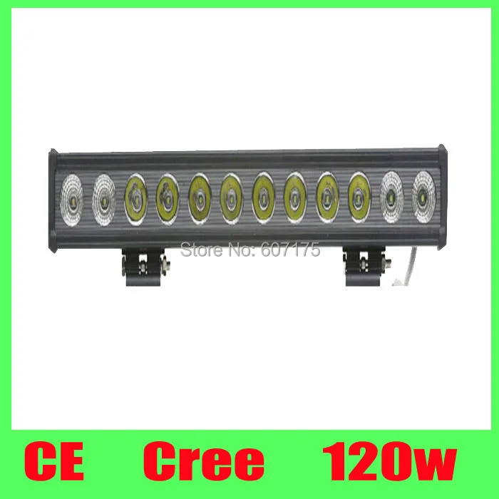

factory wholesale 25'' DC 10V-45V led light bar IP67 cree 120w led light bar led offroad light led working light for SUV jeep