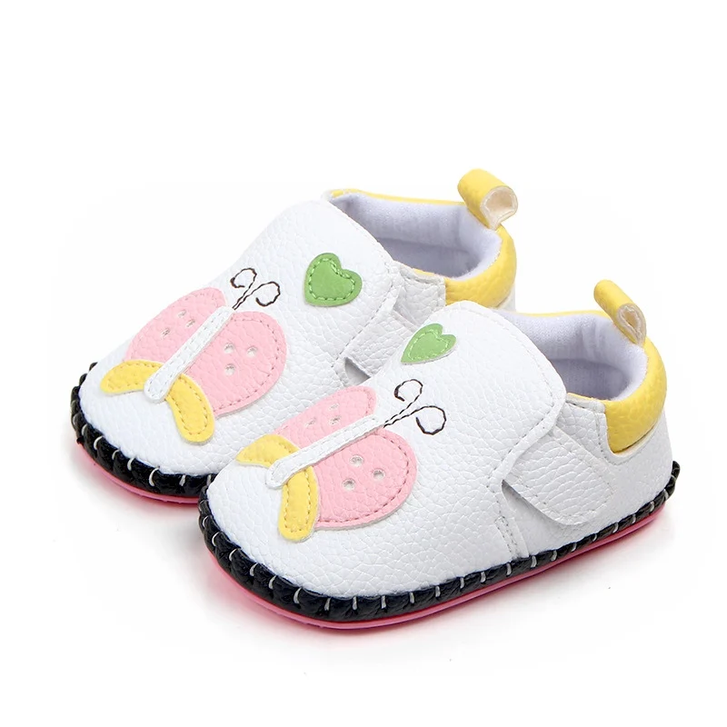 Обувь для новорожденных; Милые Первые ходунки с рисунком животных; обувь на мягкой подошве для маленьких мальчиков; детская обувь из