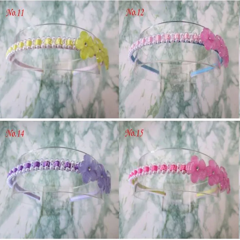 12 BLESSING Good Girl Modern Style FROZEN Headband Counterfeit Pearl Resin 76No. 12 BLESSING Good Girl Modern Style FROZEN Headband Counterfeit Pearl Resin 76No.
