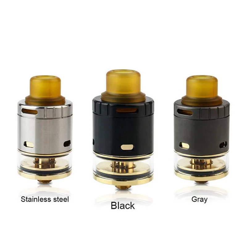

Original GTRS V12 RDA Atomizer Velocity Build Deck 25MM 510 Thread Tank Vaporizer For Electronic Cigarette Box Mods E Cig