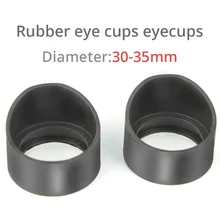 2 шт защитные очки стерео микроскоп окуляр глаз кусок 32-35 мм Резиновые глазные чашки наглазники
