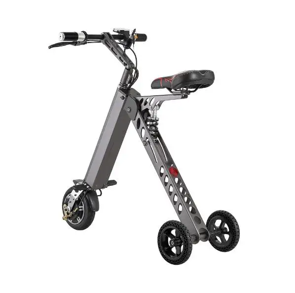 3 колеса складной электрический скутер портативный подвижный складной электрический велосипед литиевая батарея велосипед электрический велосипед