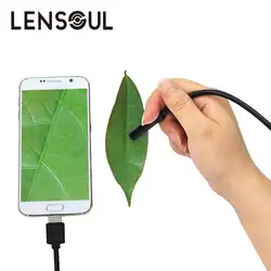 Lensoul 2 м 5.5 мм 6LED USB/MicroUSB/Тип-C видеоэндоскопической Камера для LG телефона Android