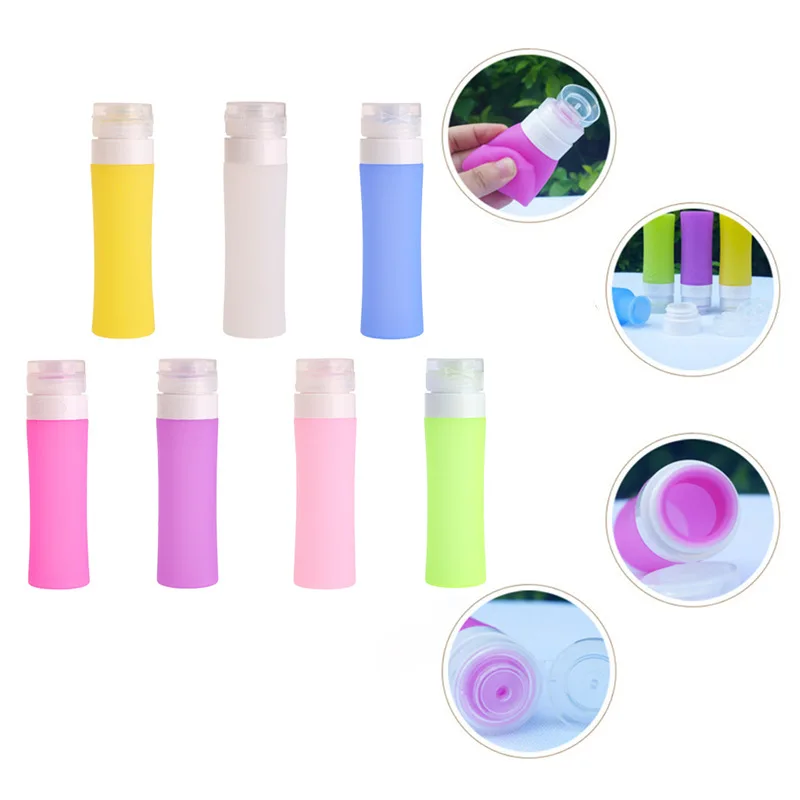 Shampoo Refillable Bottle Makeup container Travel Mini Packing Bottle Press Bottle forShampoo Bath Refillable Bottles Roller