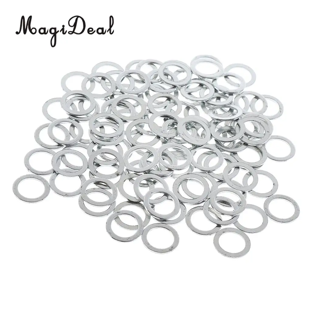 100pcs Speed Washers Skateboard Longboard Hardware Set for 11mm Truck Axles Long board Parts