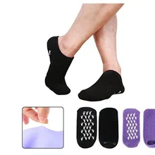 4 шт/2 пары гель-содержащие спа-носки для смягчения потрескавшейся кожи, увлажняющие средства ухода за кожей стоп забота, отшелушивание сухой женские ботинки на шпильке; педикюр