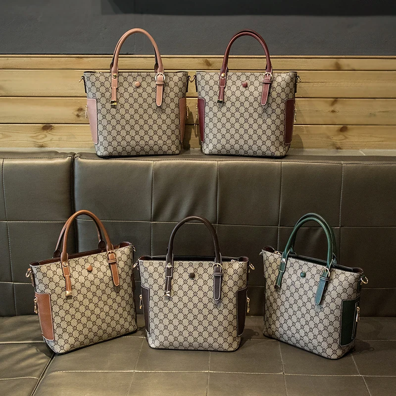 Дизайнерские роскошные сумки женская сумка для покупок вместительная сумка-тоут классическая женская сумка через плечо Повседневная Сумка-тоут