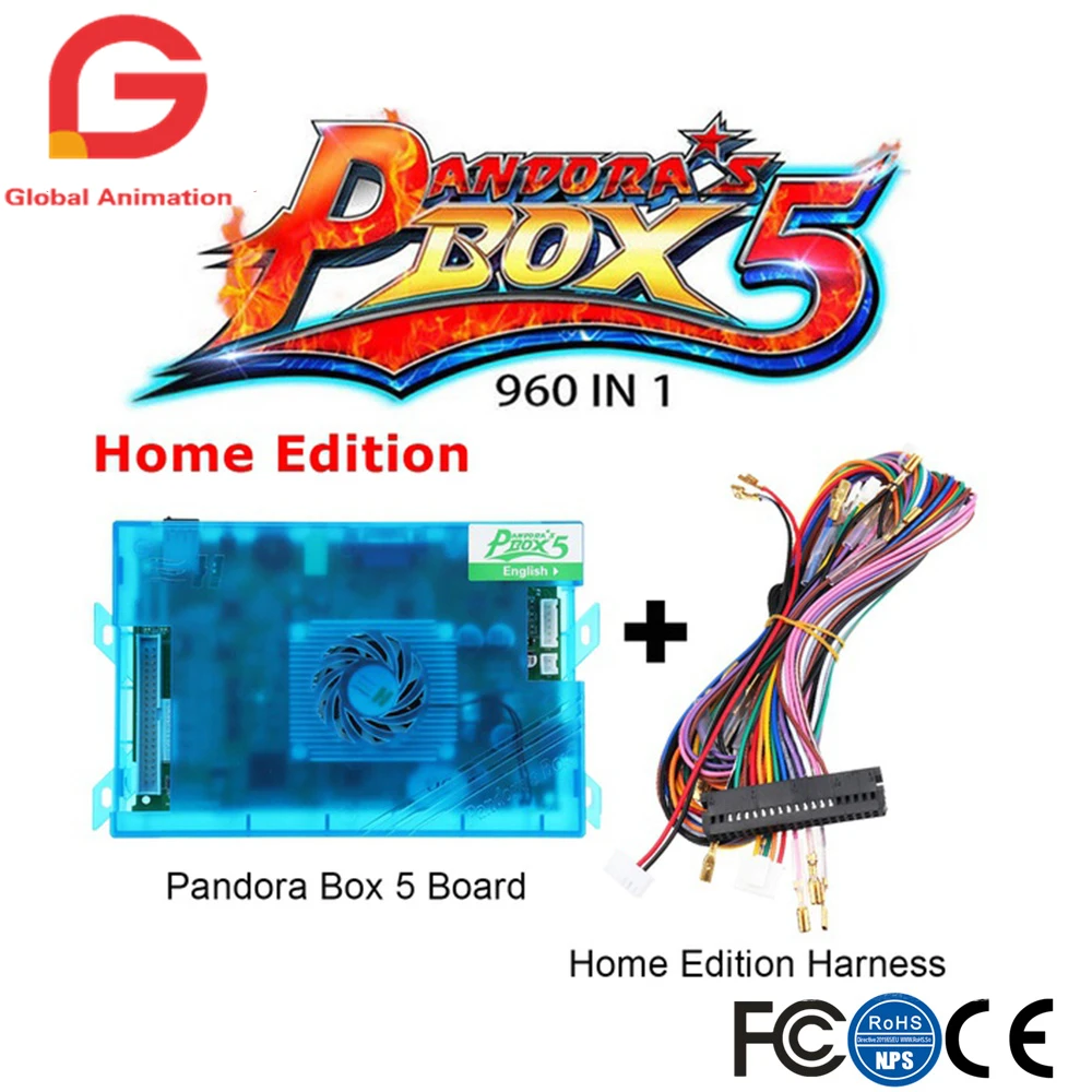 2 игрока Аркада маме джойстик и оригинальный Pandora Box 5 Домашняя версия 960 в 1