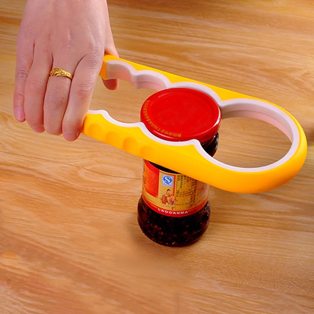 4 in 1 Multifunction Easy Twist Jar Opener Anti skidding Household Can
