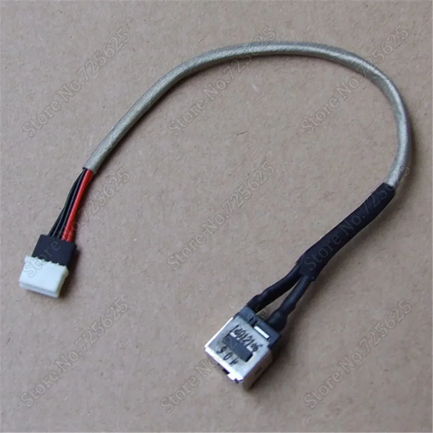 Разъем питания постоянного тока с жгутом проводов для Lenovo Z360, Z370, G360, 1-10 шт.