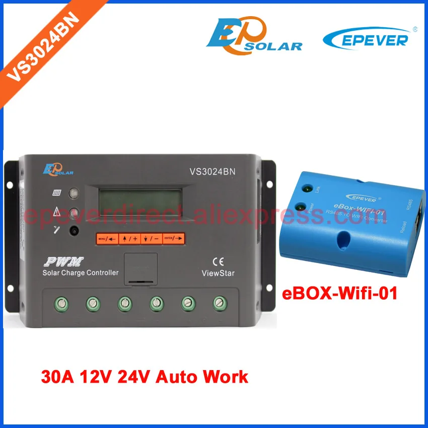 

eBOX-Wifi-01 wifi adapter for wireless control VS3024BN 30A 30amps 24V solar panels system EPEVER/EPSolar charger regulator