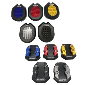

CNC Motorcycle Kickstand Stand Pads For Honda Forza300 250 125 MF13 2018 2019 2020 Under Center Side Stand Pad Mats Pedal Plate