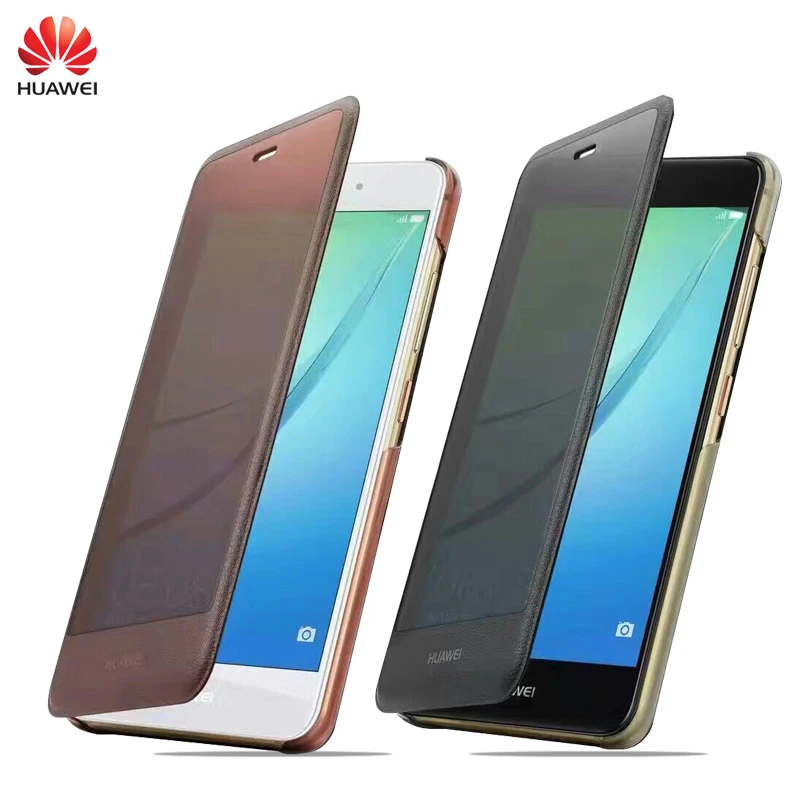 bilder für Original Fall Für Huawei Nova 5,0 "PU Leder Einfache Amts Smart Window View Flip Telefonabdeckung Funda bilder für Original Fall Für Huawei Nova 5,0 "PU Leder Einfache Amts Smart Window View Flip Telefonabdeckung Funda