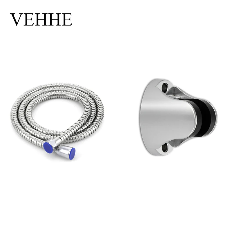 VEHHE الكروم لوحة ABS البلاستيك دش حامل الرأس دش خرطوم الفولاذ المقاوم للصدأ 1.5 m يده الدش خرطوم قاعدة مجموعة VEHHE الكروم لوحة ABS البلاستيك دش حامل الرأس دش خرطوم الفولاذ المقاوم للصدأ 1.5 m يده الدش خرطوم قاعدة مجموعة