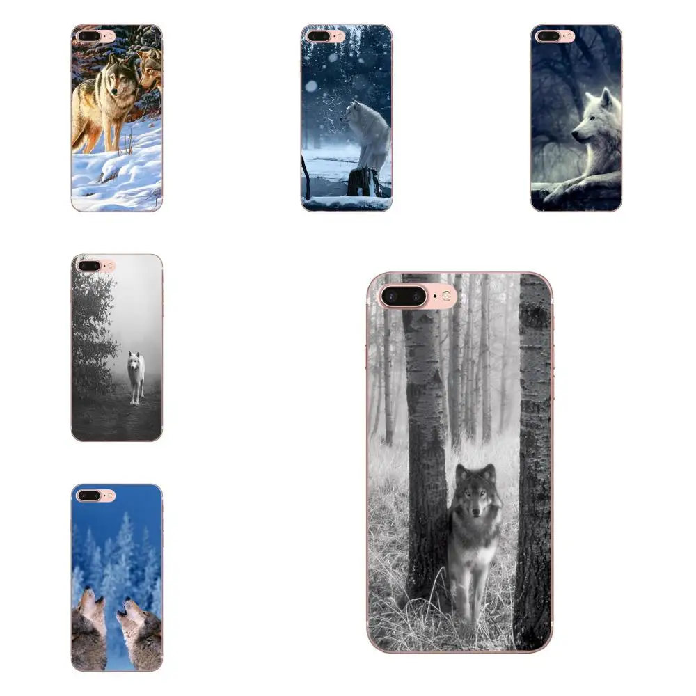 Winter Wolves Print For Huawei P8 P9 P10 P20 P30 Mate 7 8 9 10 20 Lite Plus Pro 2017 TPU Capa Case | Мобильные телефоны и