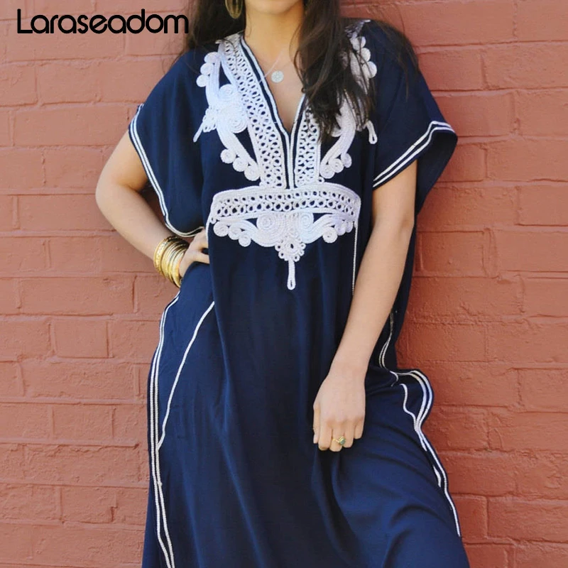 

Cotton Long Beach Dress Beach Coverups for Women Pareo de Plage Swimsuit Cover up Beach Sarongs Swimwear Kaftan Beach#Z132