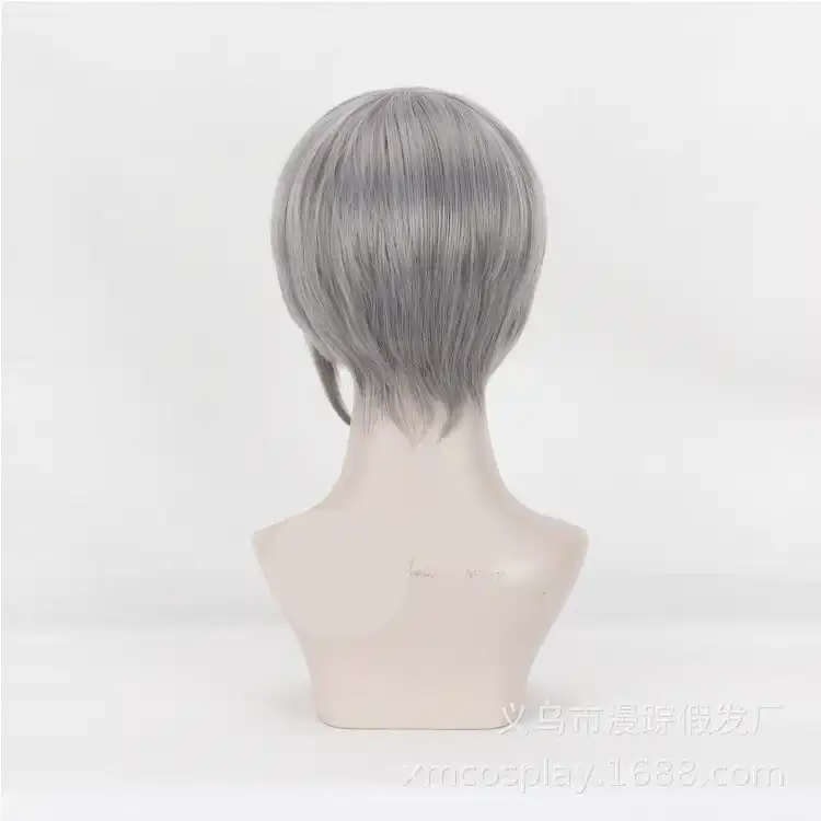 Disfraz De Peluca De Pelo Corto Gris Plateado Soma Yuki Para Hombre Cesta De Frutas De Anime De Tokio Aliexpress