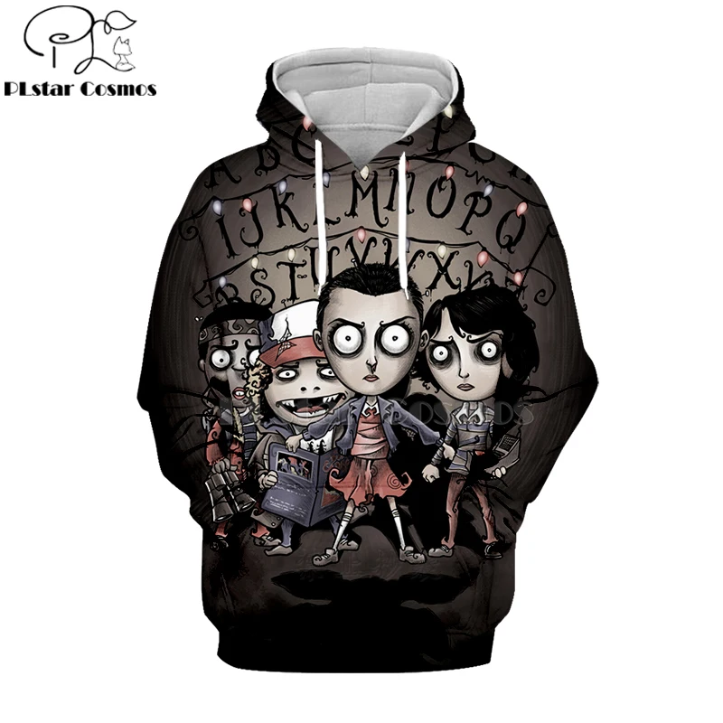 

PLstar Cosmos 2019 stranger things 3d Hoodies Hooded Sweatshirt shirt Autumn Winter long sleeve Harajuku Hip Hop streetwear-8