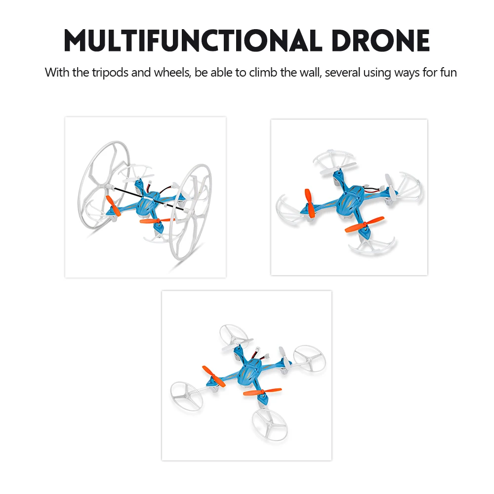 Flytec TY930 RC Quadcopter 2.4G 4CH 6-axis Gyro Headless High Hold Mode 3D Unlimited Flip Drone RTF