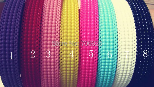 

24pcs/lot Free shipping Wholesale Mixed color plastic hair bands 18mm