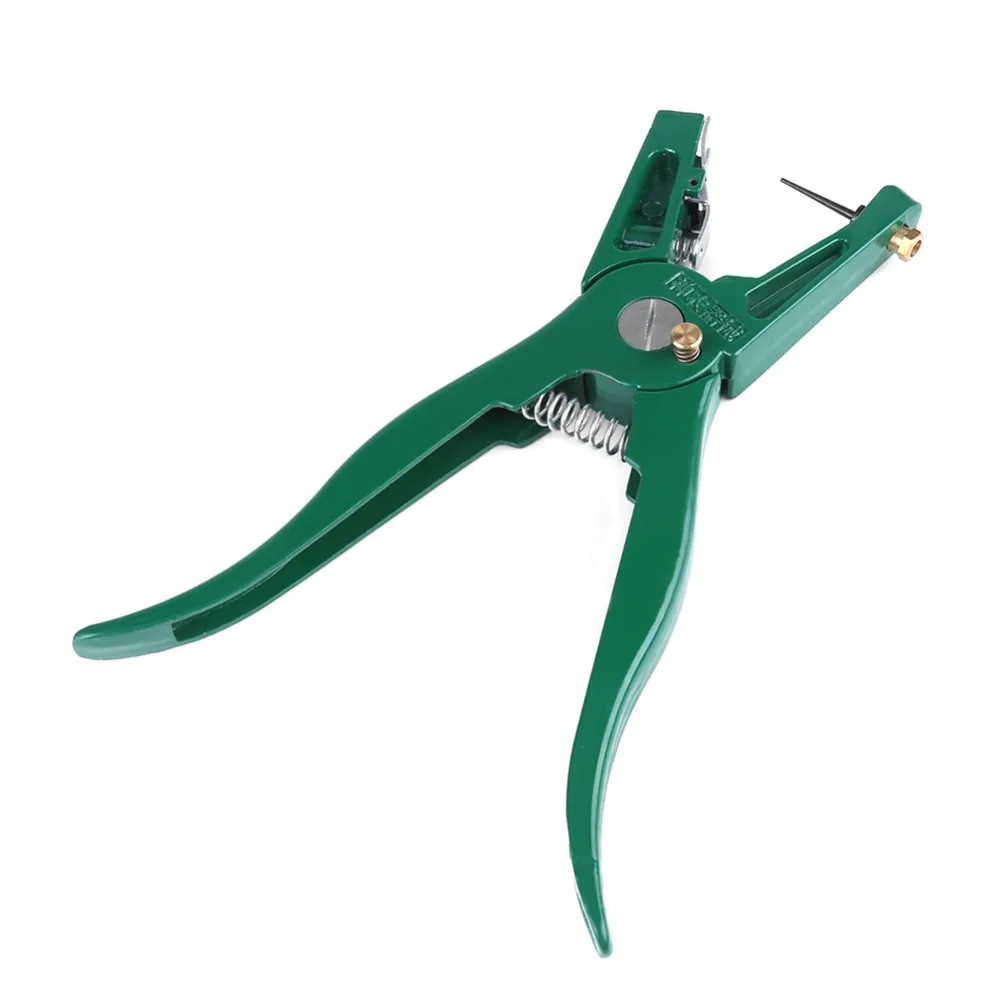 Livestock Animal Ear Tag Pliers with Spare Pin for Puncher Applicator Installing Pigs Cattle Sheep Tags | Дом и сад