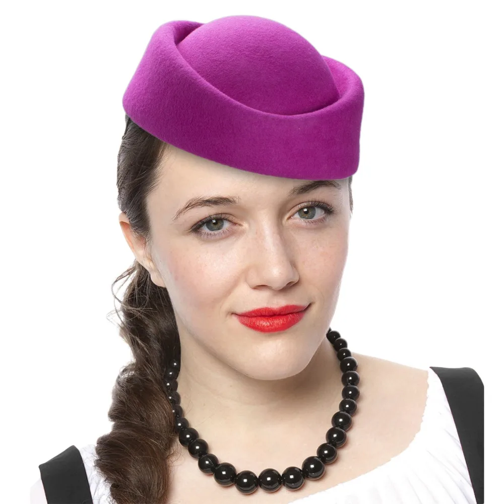 Buy Fascinator Hats for Women Beret Wool Felt Winter