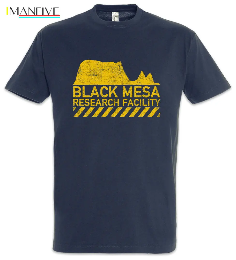 

Black Mesa Research Facility B.M.R.F Logo Symbol Sign Facility Gamer Games Gamingt Shirt 100 % Cotton For Men'S T-Shirts