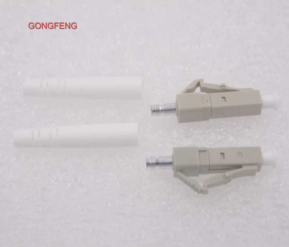 GONGFENG 200 шт. Новый волоконно оптический Быстрый Соединитель части LC/UPC2.0