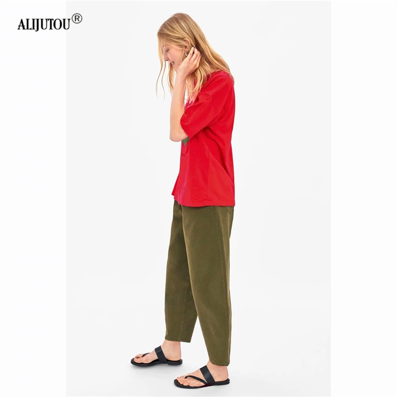 love is forever tshirt 2019 summer cartoon red women top o neck short sleeve streetwear tees top casual funny tee mujer zaraing